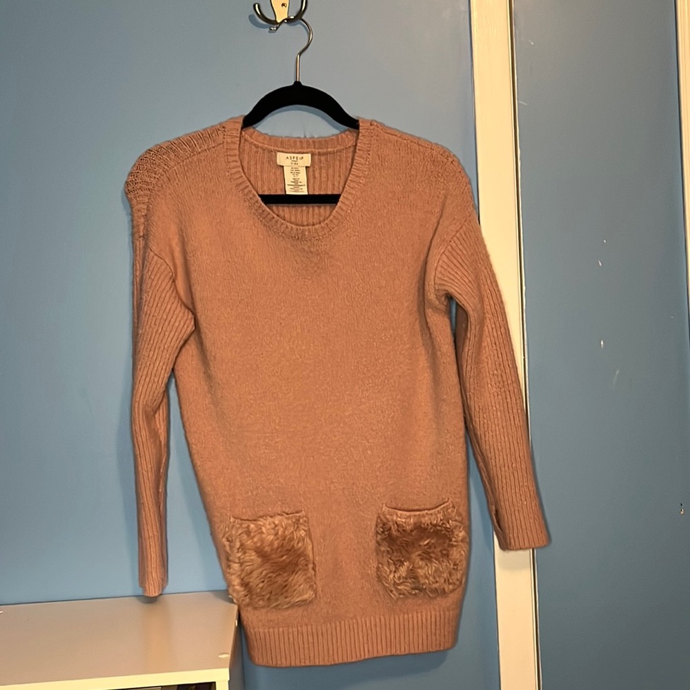 Pink Aspen sweater